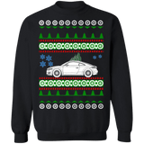 German car like 3rd gen Audi TT ugly christmas sweater