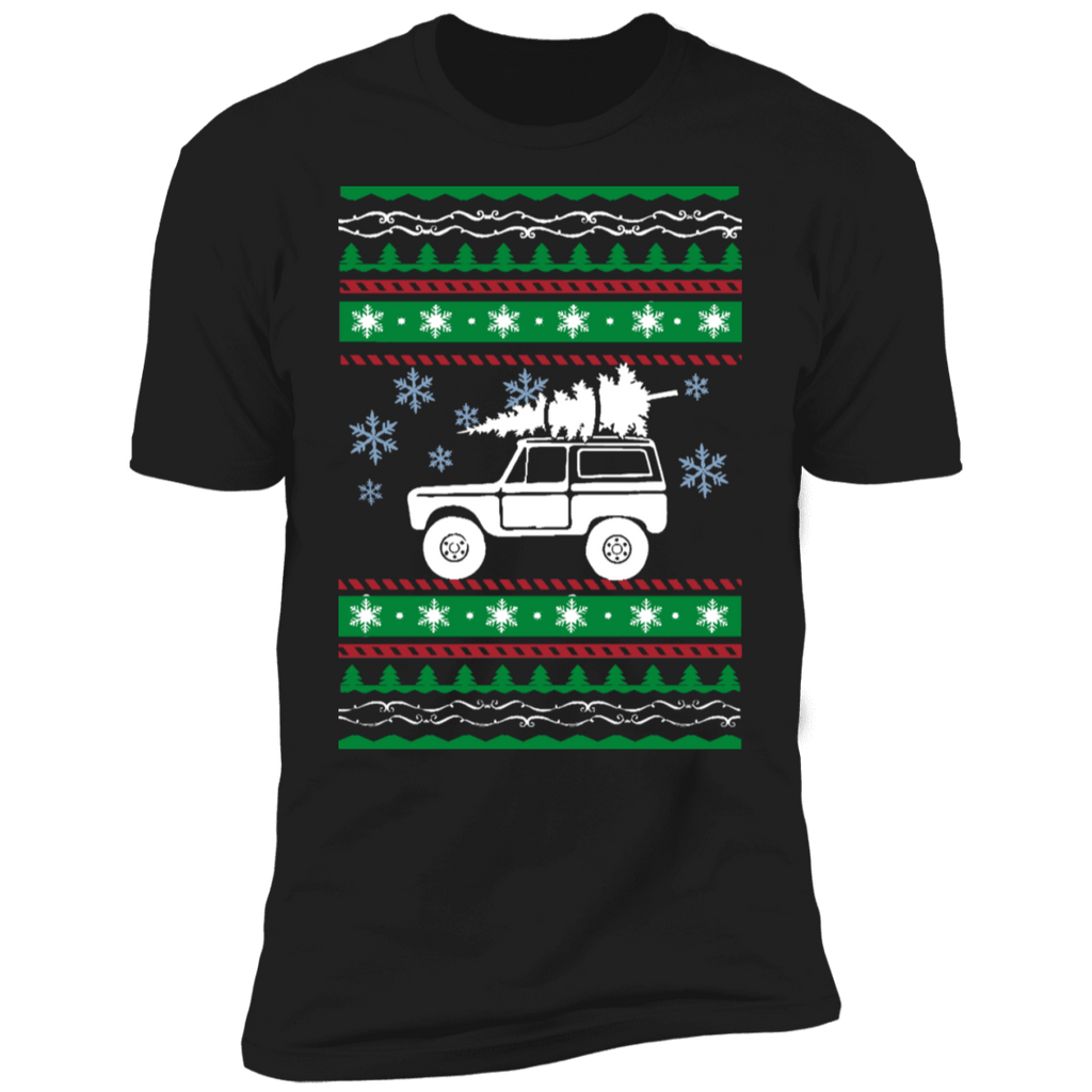 Ford Bronco Ugly Christmas Sweater T-shirt
