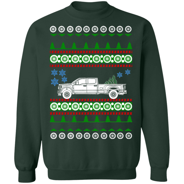 Truck 2019 Ford F450 Ugly Christmas Sweater Sweatshirt