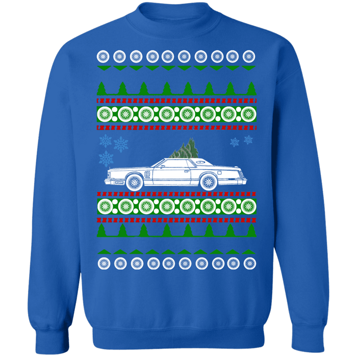 Lincoln Continental Ugly Christmas Sweater 1979