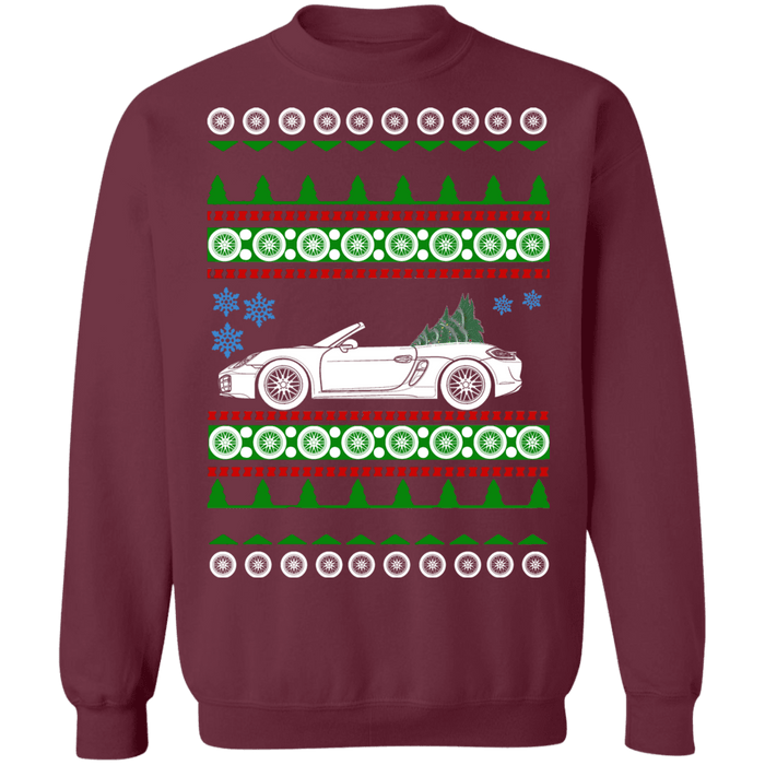 German Car 3rd gen Porsche Boxster Ugly Christmas Sweater sweatshirt