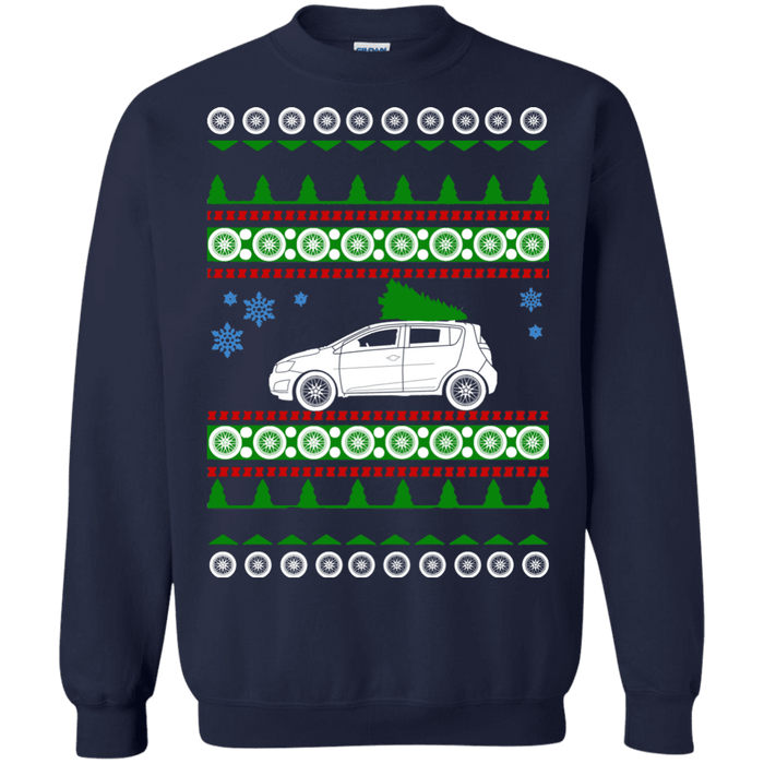 Chevy Sonic Turbo 2013 Ugly Christmas Sweater sweatshirt