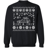 Japanese Car WRX STI Ugly Christmas Sweater Blobeye V2