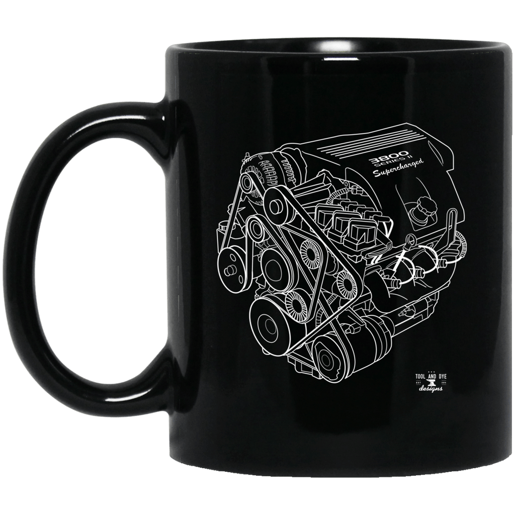 Engine Blueprint Series L67 3600 Coffee Mug