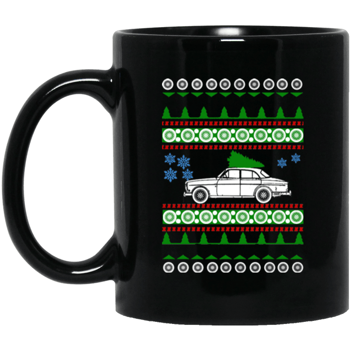 Volvo 123GT Ugly Christmas Sweater Mug