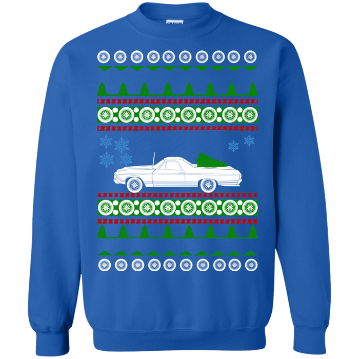 Hot Rod 1968 El Camino Ugly Christmas Sweater sweatshirt