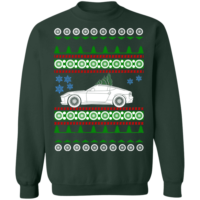 Car like NEW Z Nissan 400Z 400 Ugly Christmas Sweater Sweatshirt