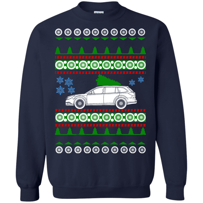 Station Wagon Japanese Car Outback 2018 Ugly Christmas Sweater sweatshirt