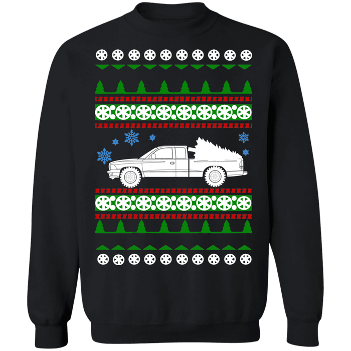 American Truck american car or truck like a  Pick Up 1998 Ugly Christmas sweater sweatshirt