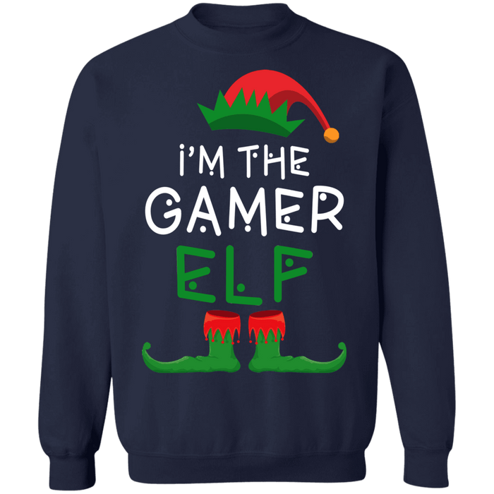 I'm the gamer elf ugly christmas sweater sweatshirt