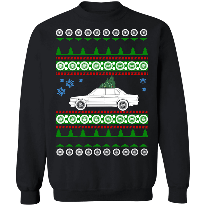 German Car E28 M5 BMW ugly Christmas Sweater Sweatshirt sweatshirt