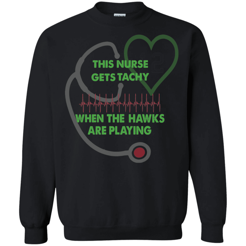 Nurse Seahawks Ugly Christmas Sweater Tachy! sweatshirt