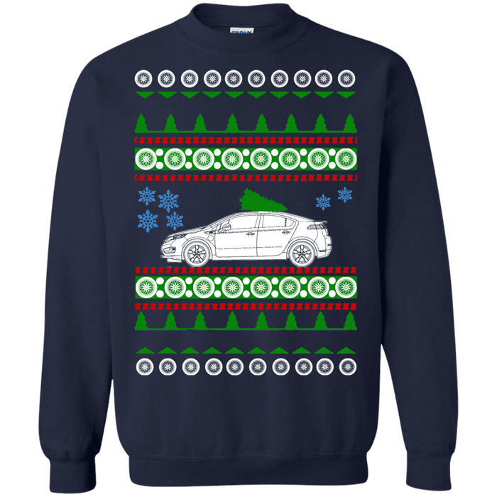 Electric Car Chevy Bolt Ugly Christmas Sweater sweatshirt