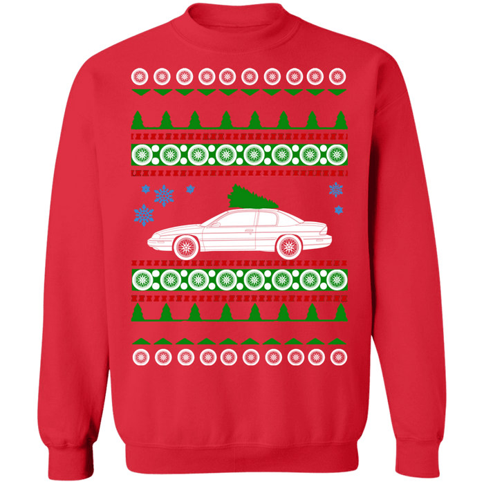 American Car Monte Carlo Chevy 1996 Ugly Christmas Sweater sweatshirt