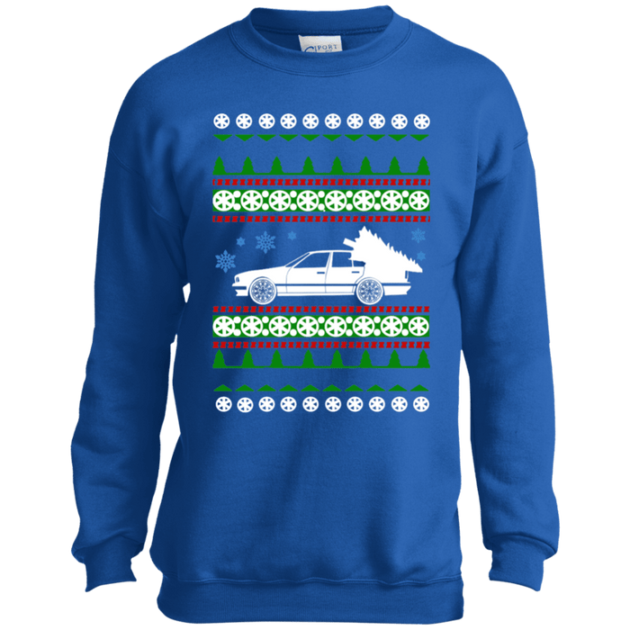 German Car E34 M5 BMW Kids Ugly Christmas Sweater sweatshirt