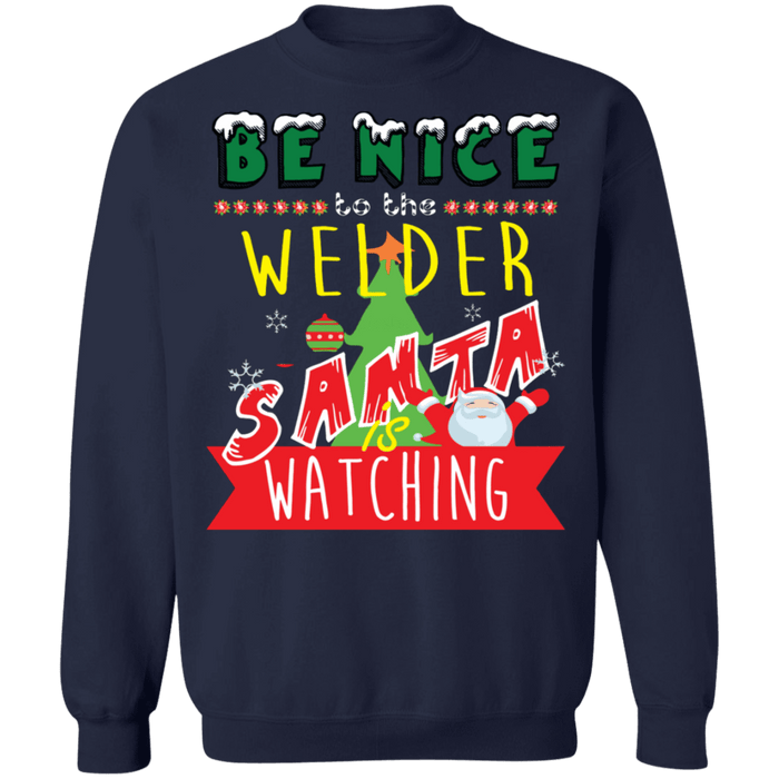 Welder Welding Ugly Christmas Sweater sweatshirt