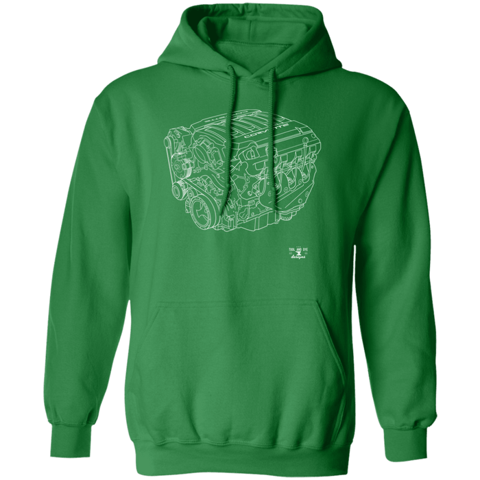 Engine Series Hoodie LT1 Corvette Hoodie