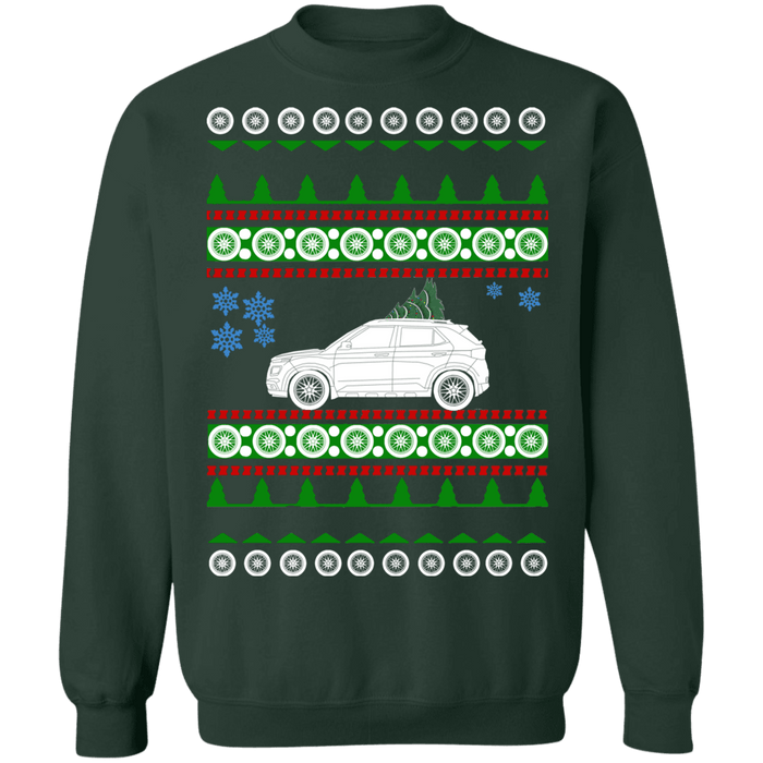 Hyundai Venue Ugly Christmas Sweater Sweatshirt