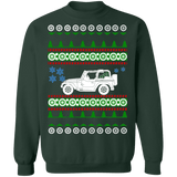 Jeep Wrangler TJ ugly christmas sweater