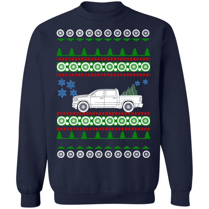 american car or truck like a  1500 ram truck Ugly christmas sweater 2019+