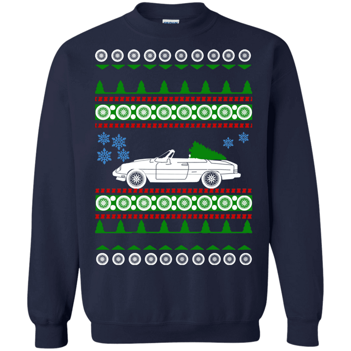 Alfa Romeo Spider 1988 Ugly Christmas Sweater sweatshirt