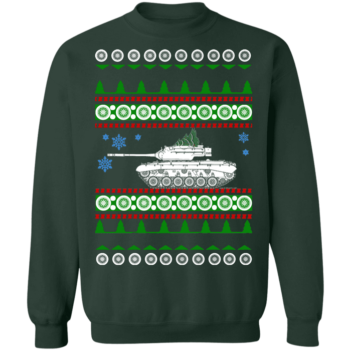 M47 Tank ugly christmas sweater