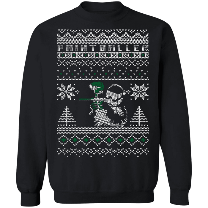 Paintball Airsoft Ugly christmas sweater