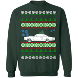 american car or truck like a  SuperBee Ugly Christmas Sweater S105. 1969 super bee