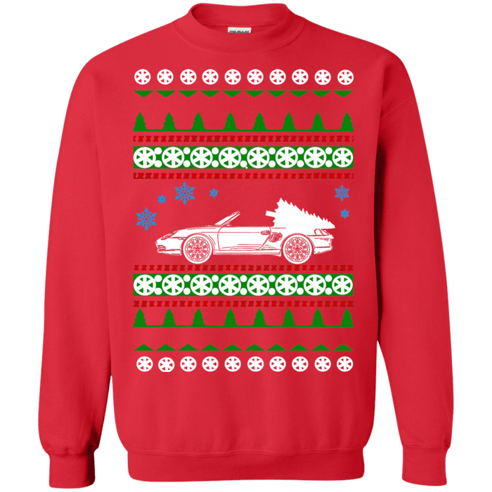 German Sports Car Porsche Boxster style Ugly Christmas Sweater sweatshirt