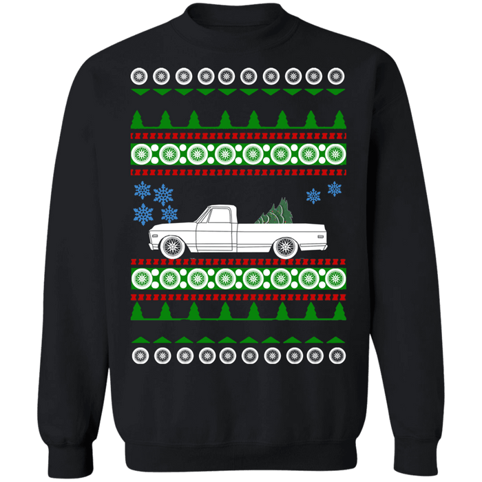 GMC Sierra Ugly Christmas Sweater 1972