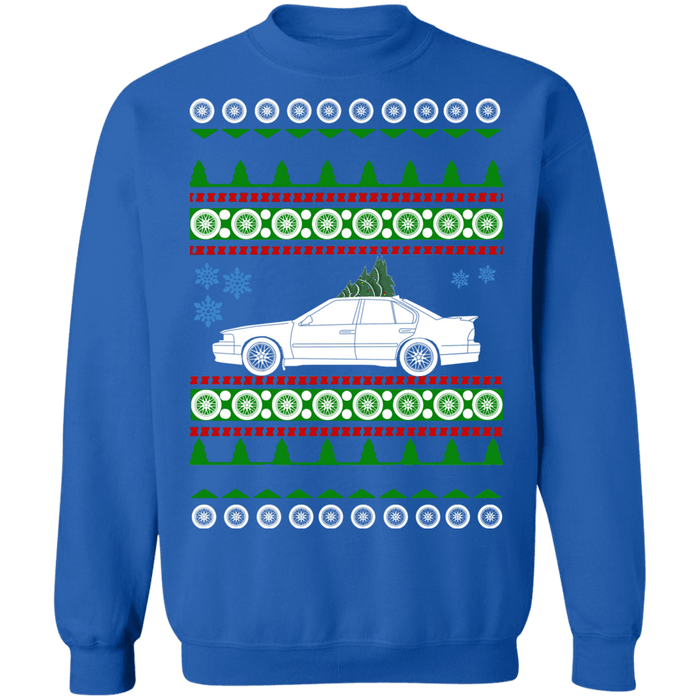 3rd gen Nissan Maxima Ugly Christmas Sweater