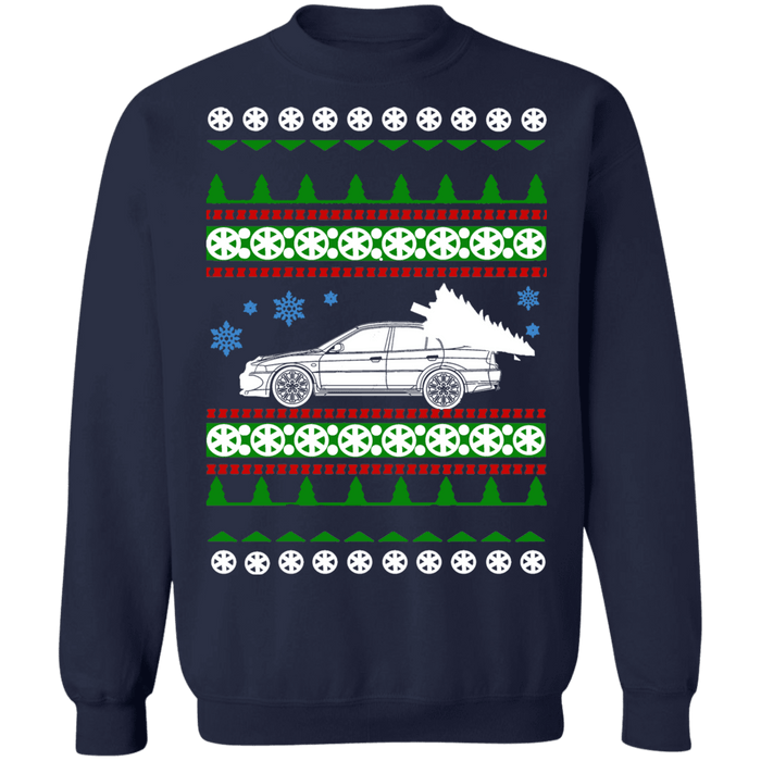 Mitsubishi Lancer Evo VI 6 ugly christmas sweater