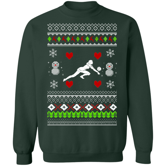 Volleyball Ugly Christmas Sweater Sweatshirt