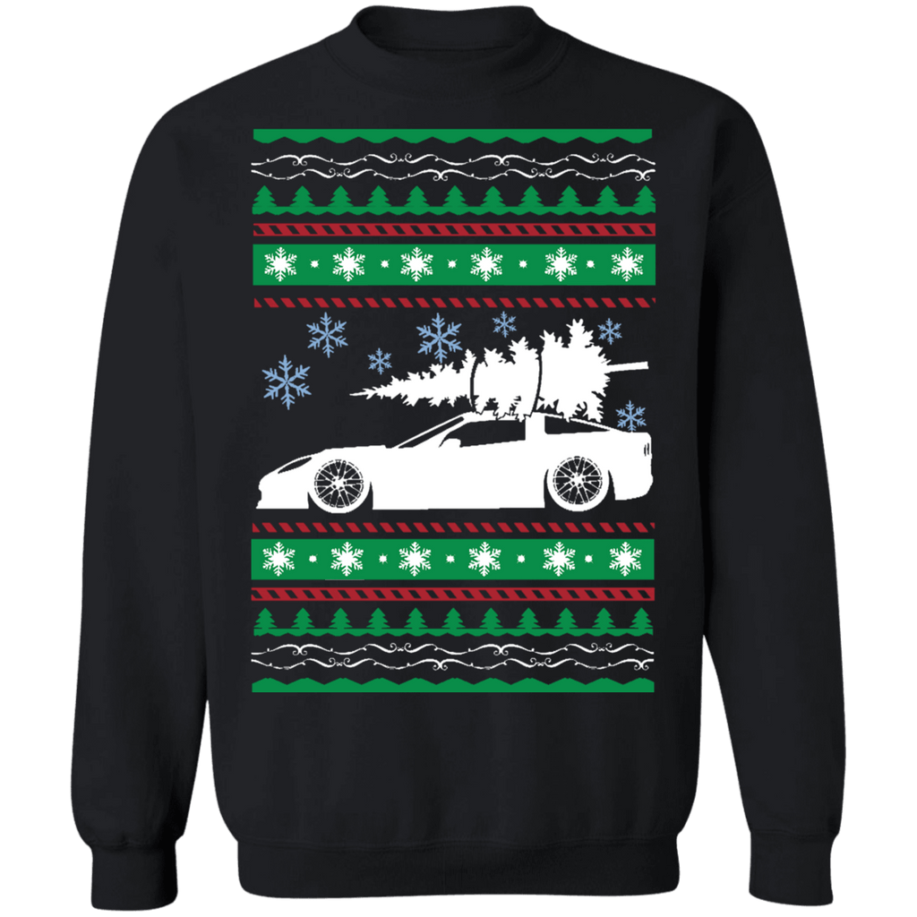 New C6 Corvette white tree Ugly Christmas Sweater Sweatshirt