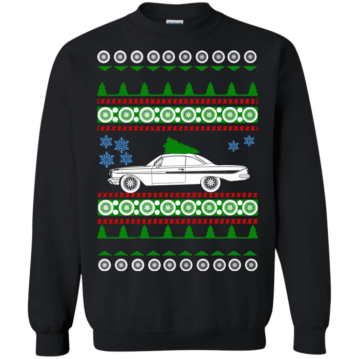 Chevy Impala 1961 Ugly Christmas Sweater sweatshirt