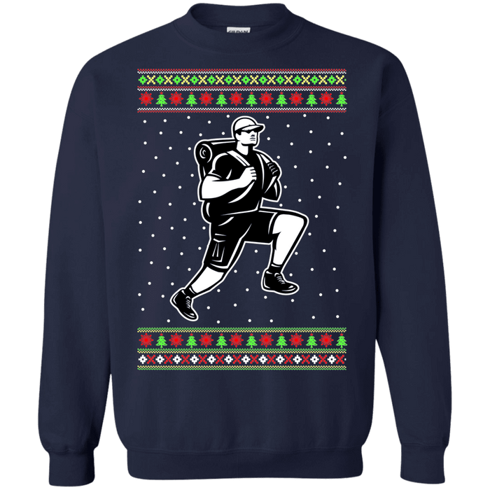 Hiker Hiking Ugly Christmas Sweater sweatshirt