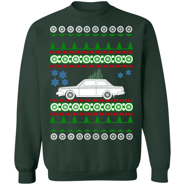 Car like 1978 Swedish Car like a  242 DL Ugly Christmas Sweater 242DL