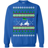 Golf Cart Ugly Christmas Sweater Golfer gift sweatshirt