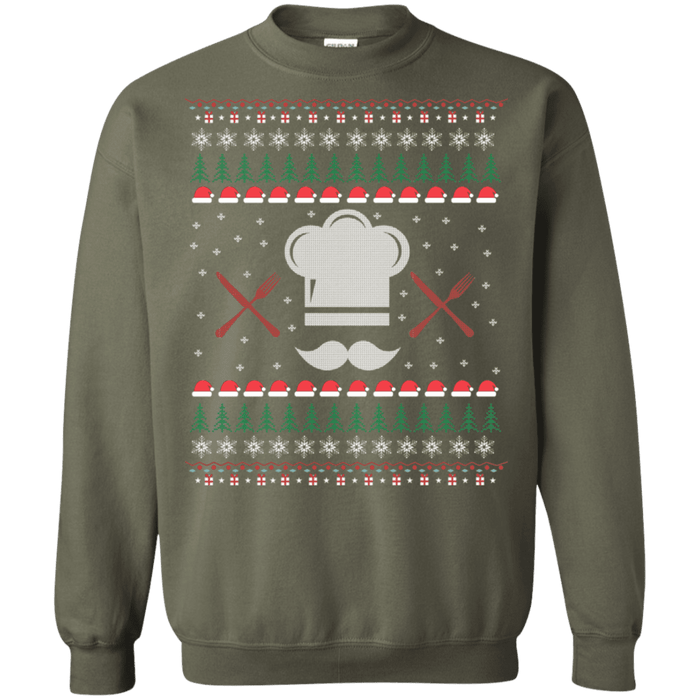 Chef Hat Ugly Christmas Sweater sweatshirt