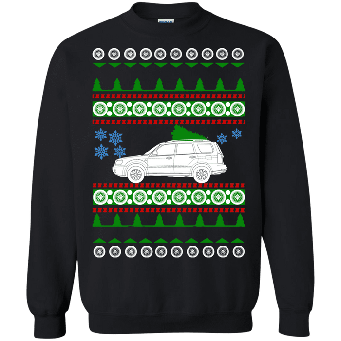 Japanese Car Forester 2002 Ugly Christmas Sweater sweatshirt