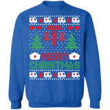 Nursing Nurse Holiday Ugly Christmas Sweater sweatshirt