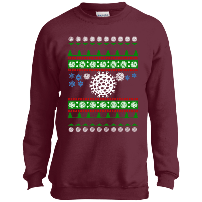 Kids Youth Corona Virus COVID19 COVID-19 Ugly christmas sweater