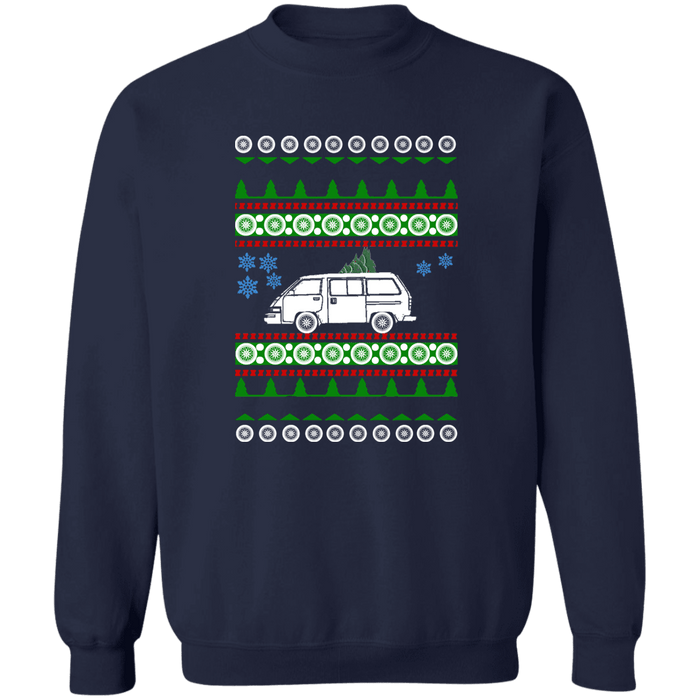 Toyota Liteace Van 1991  Ugly Christmas Sweater Sweatshirt