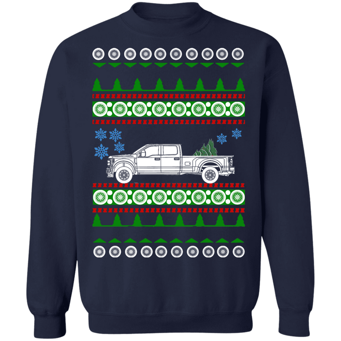 Truck 2019 Ford F450 Ugly Christmas Sweater Sweatshirt