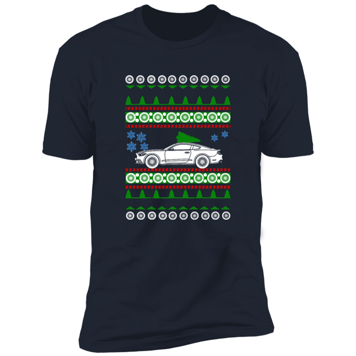 Mustang Bullitt 2019 Ugly Christmas Sweater T-shirt