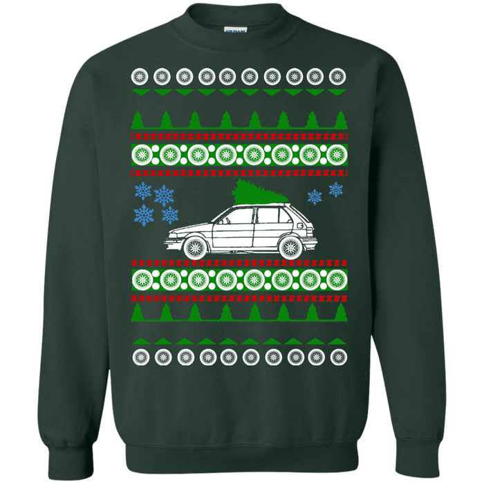 Japanese Car Justy Ugly Christmas Sweater sweatshirt