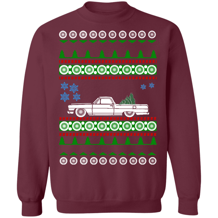 Chevy El Camino 2nd gen Ugly christmas sweater 1965