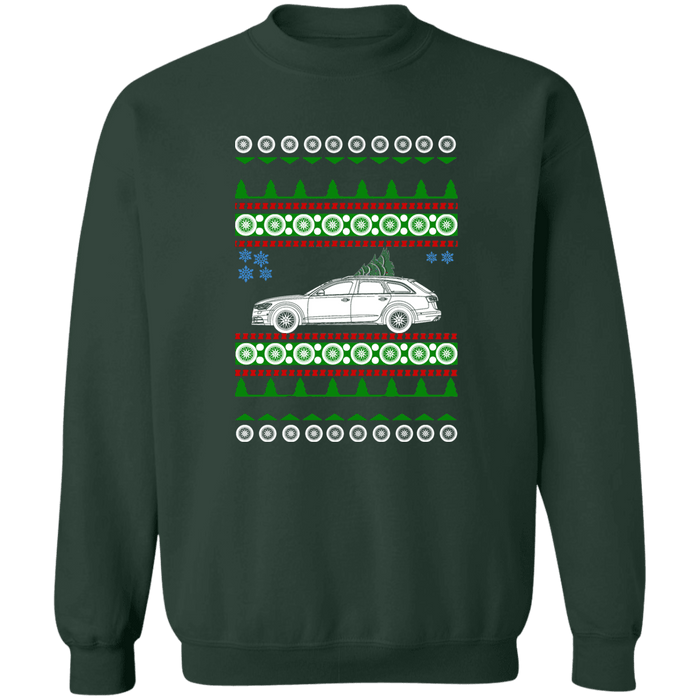 German Car like an Audi 2013  All Road Ugly Christmas Sweater Sweatshirt