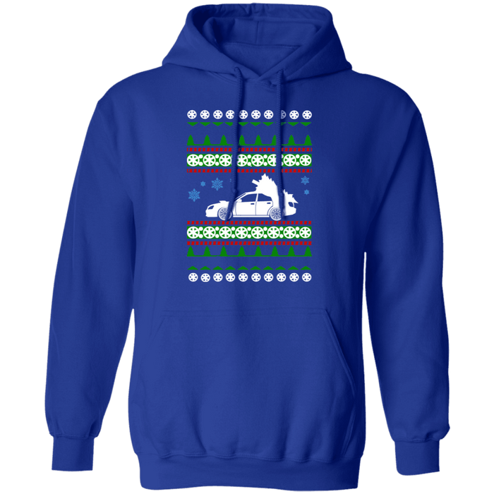 Japanese Car blobeye wrx sti hoodie ugly christmas sweater