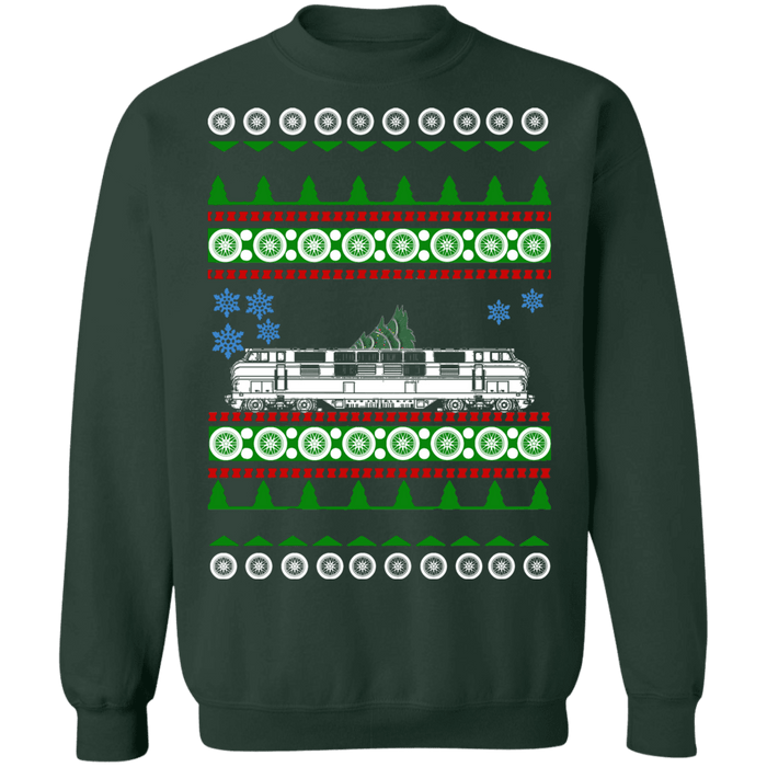 Train Locomotive Ugly Christmas Sweater